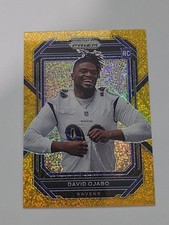 2022 Panini Prizm Rookies Gold Sparkle Prizm 03/24 David Ojabo #388 Ravens