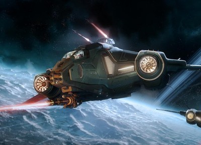 Star Citizen Aegis Vanguard Harbinger mit LTI (CCU'd)