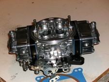Holley Qft 750 Hp Double Pumper Roots Type Blower Black Base Met. Blocks