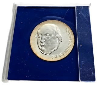 20 DDR Mark Gedenkmünzen Silber 1978 Johann Gottfried Herder