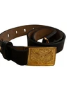 US Army Repro Leather Belt Gold Eagle Buckle – Civil War to WWII Era 34"