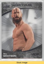 2021 Upper Deck AEW Spectrum Stu Grayson #53 READ 09q5