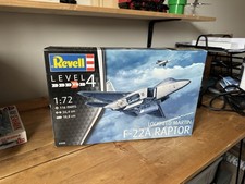 Revell 1/72 Lockheed F-22A Raptor Model Kit #04386 New In Box Unbuilt