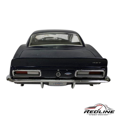 🇺🇸🇺🇸Detalle exacto 1967 Yenko Camaro SS 427 azul oscuro metálico 1:18 C1🇺🇸🇺🇸 - Imagen 5 de 13