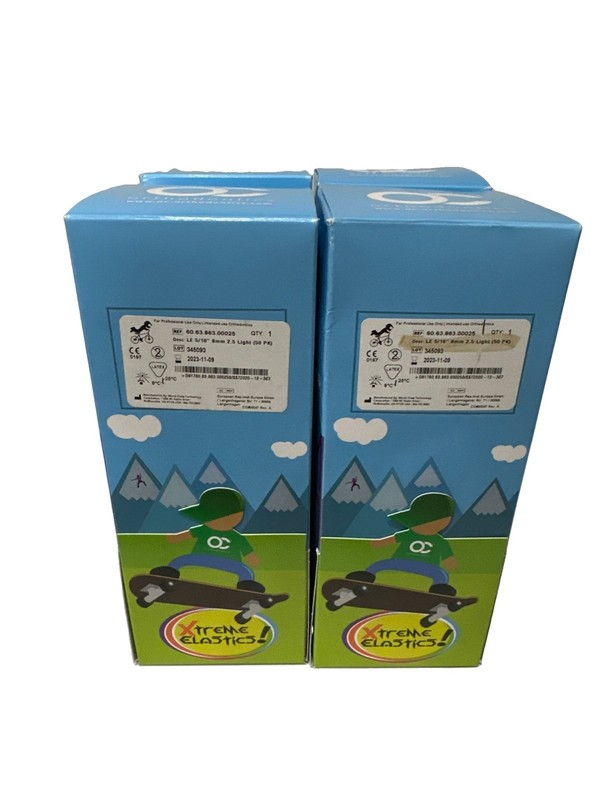5000 Orthoclassic 5/16” 2.5oz Orthodontic Elastics/Rubber bands 200 Packs Of 100