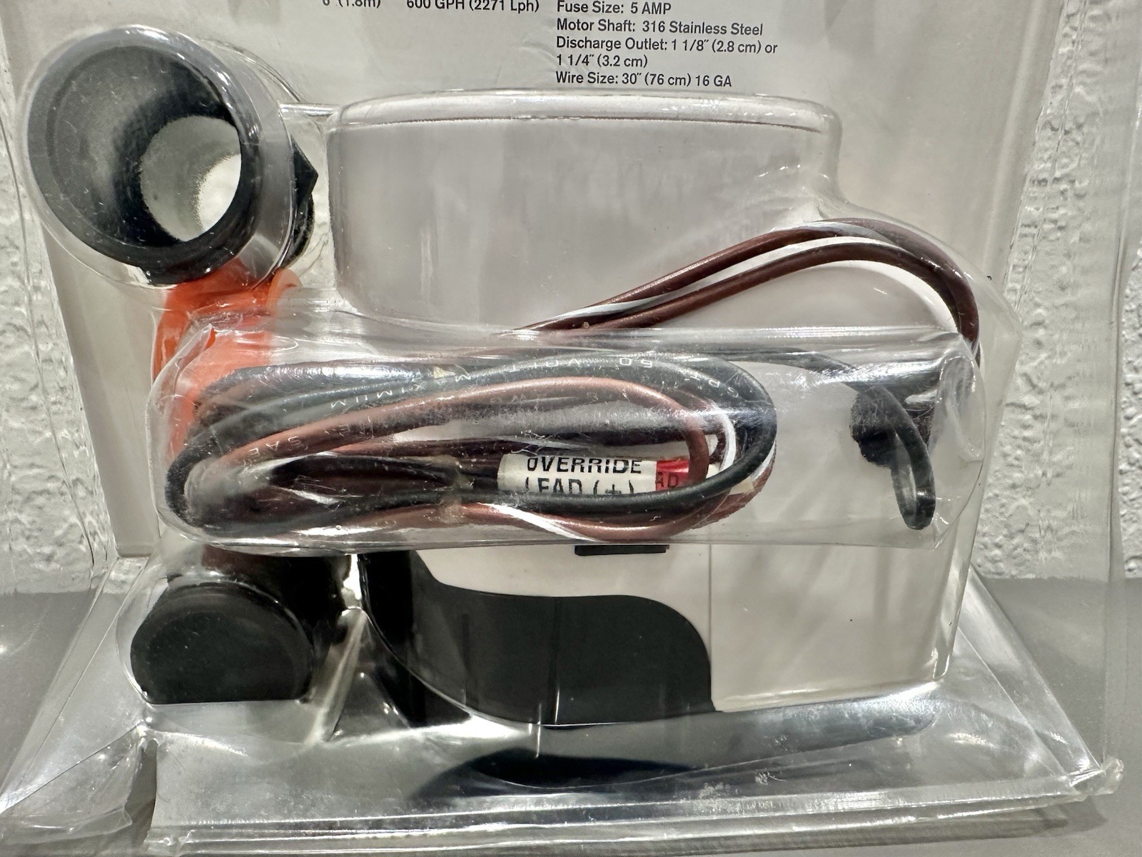 Johnson Pump 1250 GPH Automatic Ultima Bilge Pump 32-47261-002