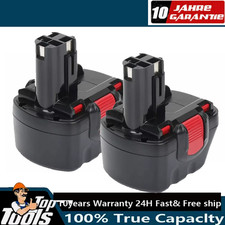 2X Original Akku 12V Für Bosch BAT043 BAT045 2607335262 PSR 12VE-2 GSR 4800mAh