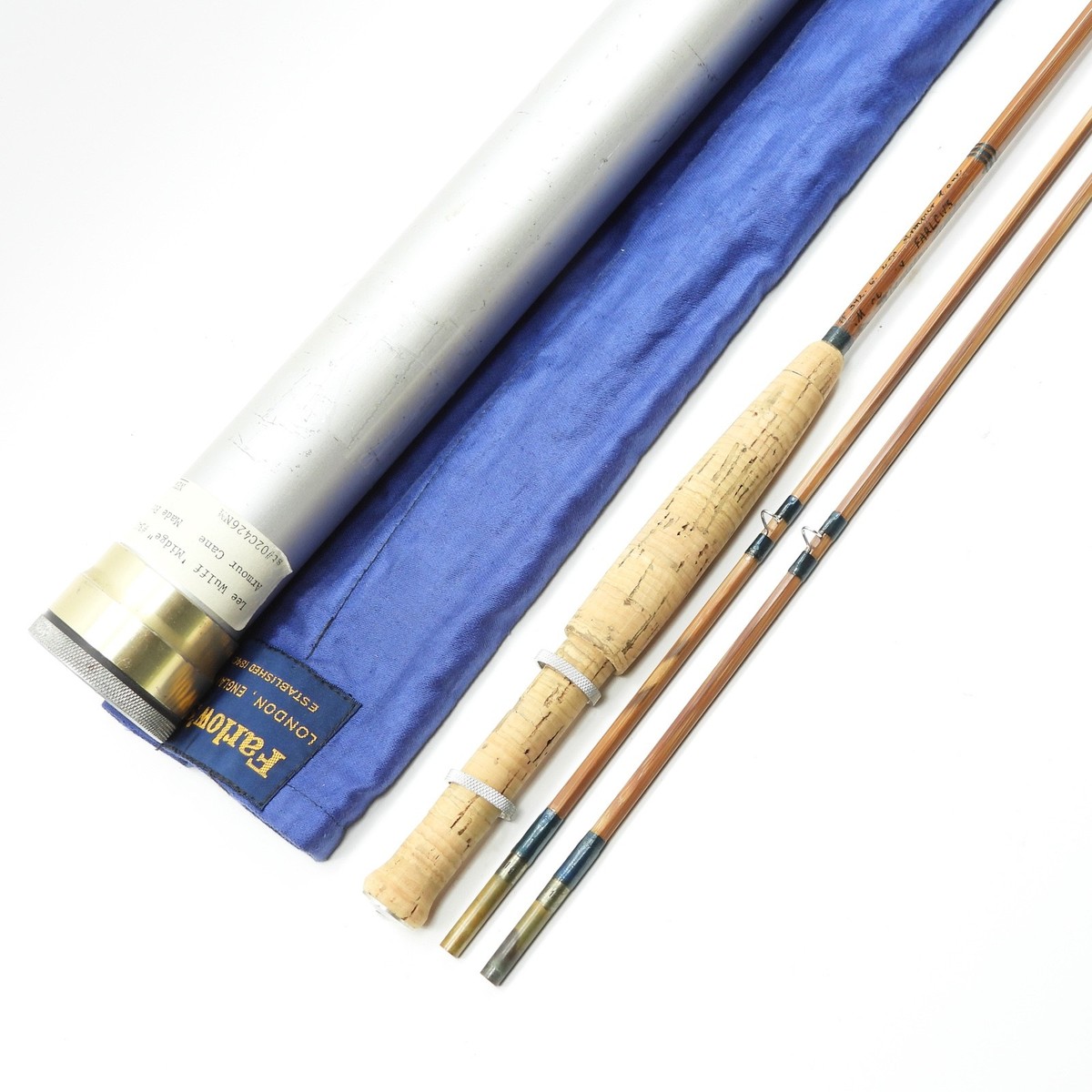 Farlow's Lee Wulff “Midge” Norm Thompson Bamboo Fly Rod. 6'. W