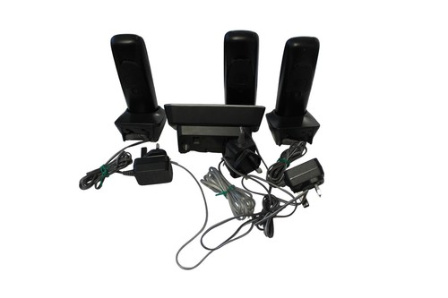 Panasonic Kx-Tg6521e Cordless Phone & Answering Machine Set Of 3 - Afbeelding 3 van 3