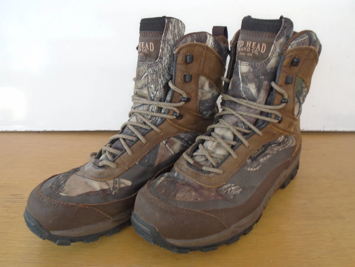Cabelas Speed Hunter Dry-Plus Camo Hunting Boots Mens 8EE Wide Waterproof Cabelas Mens Hunt Boots 10 M Camo 400g Insulated Scent Free  main image 2