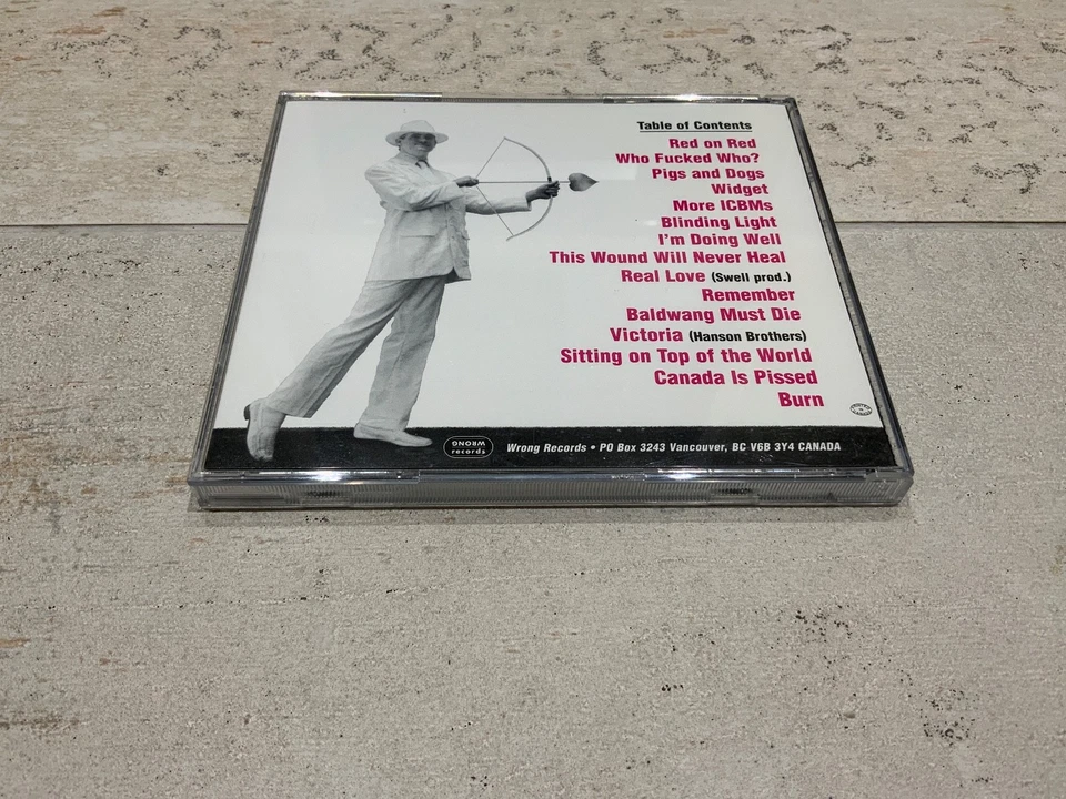 NOMEANSNO Mr Right & Mr Wrong One Down Two To Go RARE CD  Hanson Brothers - Image 2 of 3