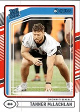 2024 Donruss Tanner McLachlan #324 Cincinnati Bengals 22P