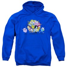 Adventure Time Glob Ball Mens Hoodie Royal Blue Officially Licensed