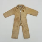 Vintage Adventure Team Coveralls for 12" GI Joe Hasbro Action Figure Zipper