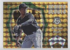 2021 Panini Mosaic Debuts Green Mosaic Prizm Ke'Bryan Hayes #PD10 uk2