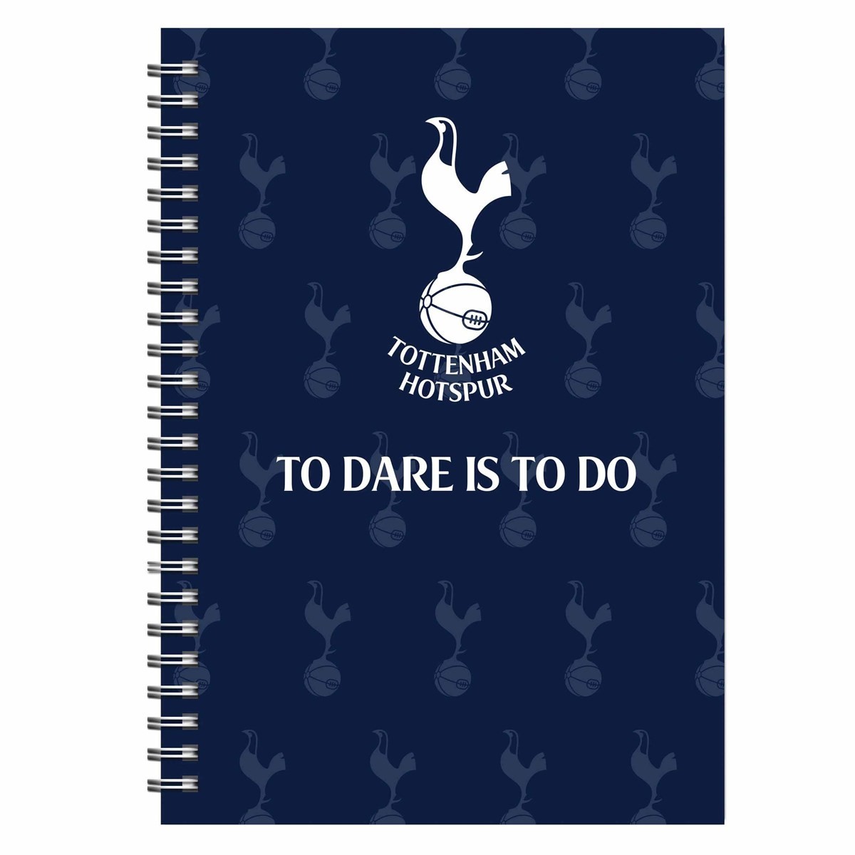 Tottenham Hotspur FC Spiral Crest A5 Notebook, Notebooks, Lined Pages, Gift