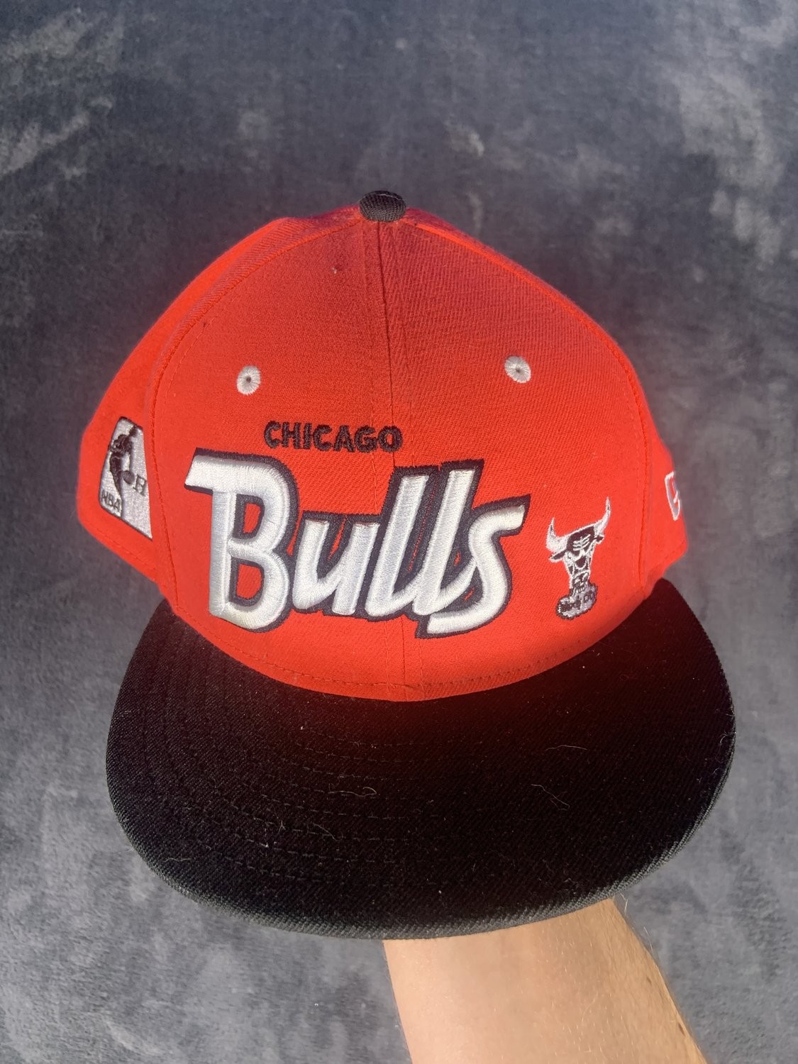 New Era Chicago Bulls 9FIFTY Snapback Hat NBA Hardwood Classics Red Black Cap