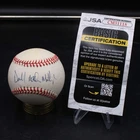 Don Mattingly Signed Baseball Autograph Full Name Donald Arthur JSA ZJ23592