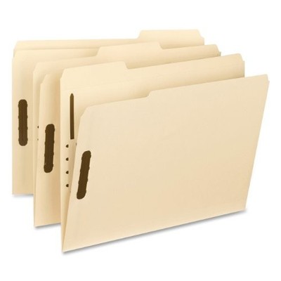 Smead SMD14537 Manila Fastener File Folders 8.5''x11'' 0.75'' Exp