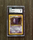 1999 Pokemon Gengar Fossil Holo 5/62 CGC 7