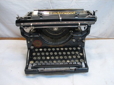 Underwood No. 5 Antique Typewriter Standard Mechanical Writing