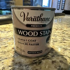 Varathane Premium Fast Dry Wood Stain,8 Oz , Antique White