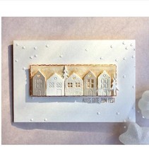 Metal Cutting Dies House Decoration Scrapbook Paper Punch Stencils Photo Album