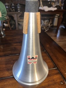 Vtg Denis Wick London Precision Trumpet Straight Mute Aluminum Boosey & Hawks