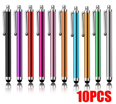 10 x Metall Stylus Pen Eingabestift für iPhone iPad Smartphone Tablet kapazitiv