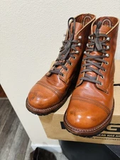 Very Rare Red Wing Iron Ranger 4511 Brick Settler Men’s Size 9D Great Condition