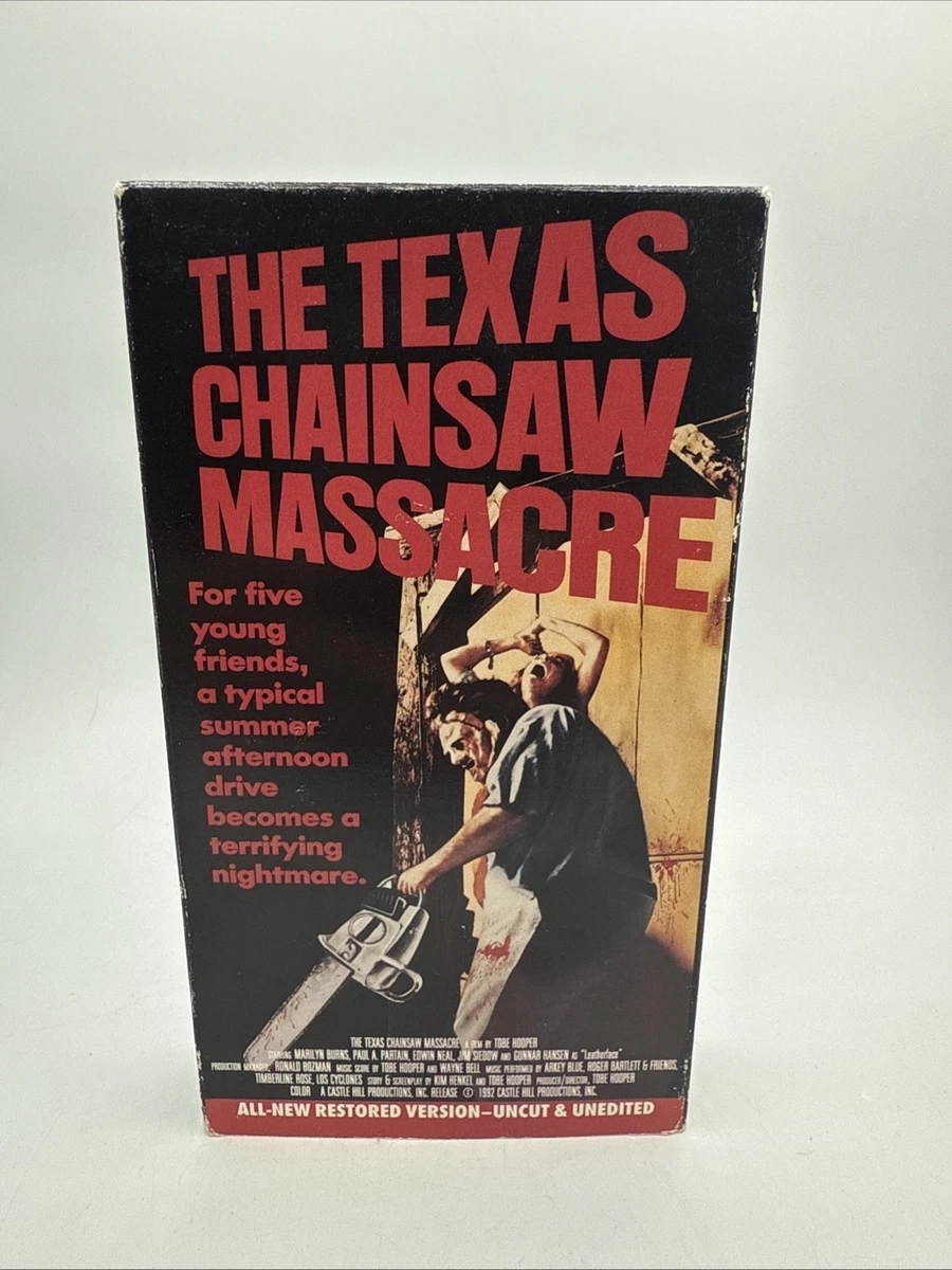 Preços baixos em The Texas Chainsaw Massacre Gore Fitas VHS de