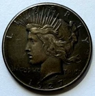 1927 Peace Dollar, Uncertified, NR