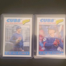 Topps Heritage 2026 Pete Crow-Armstrong  Image Variation & Base