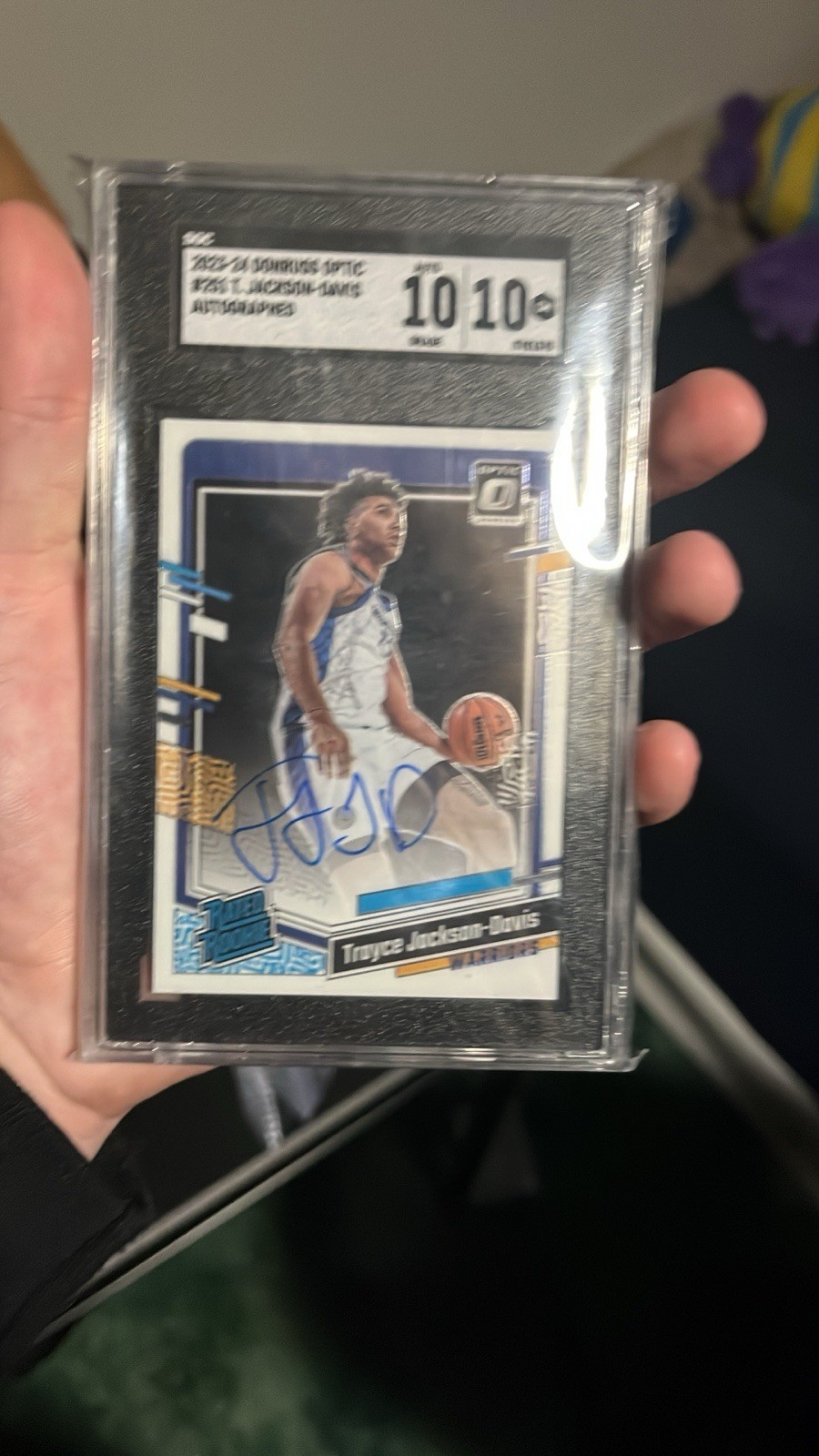 2023-24 Panini Donruss Optic - Rated Rookie Signatures Trayce Jackson-Davis