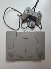 Sony PlayStation 1 PS1 Console SCPH-1001 Controller WORKS