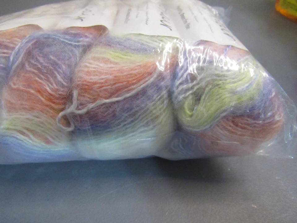 Lote de 4 Mohair Tejer Mismo Correr/Tinte Lote Foto 4 de 4