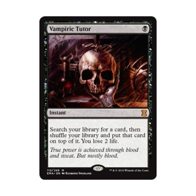WotC MTG Eternal Masters Vampiric Tutor (MR) NM