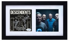 Descendents Band Signed Autograph Hypercaffium Spazzinate CD Cover Framed ACOA