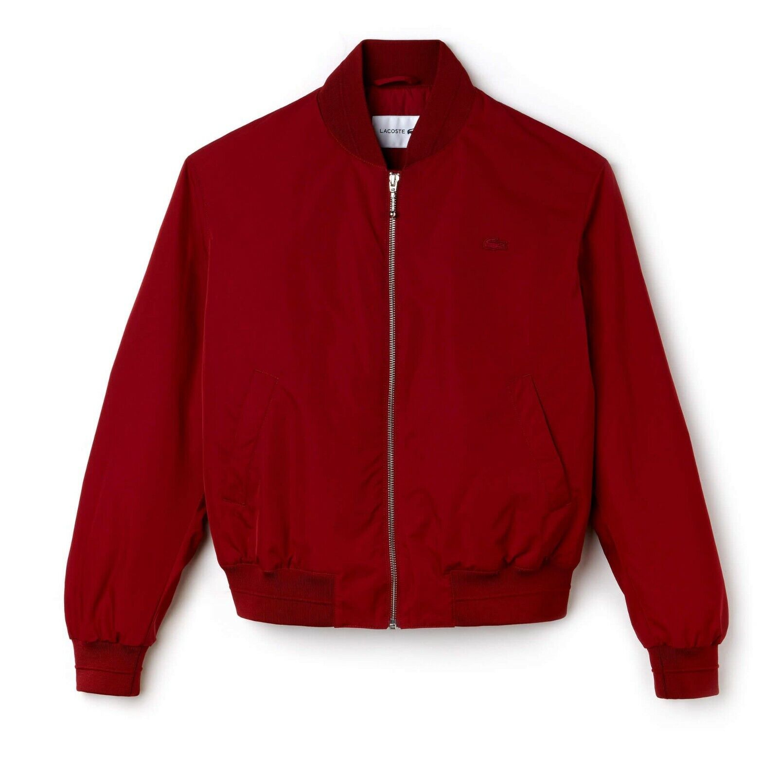 bomber jacket red