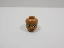 LEGO Friends Female Girl Medium Nougat Head w/ Smile Minifig Q11