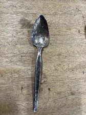 Wm Rogers Mfg. Co. Silver Plated Serrated Grapefruit Spoons, Vintage