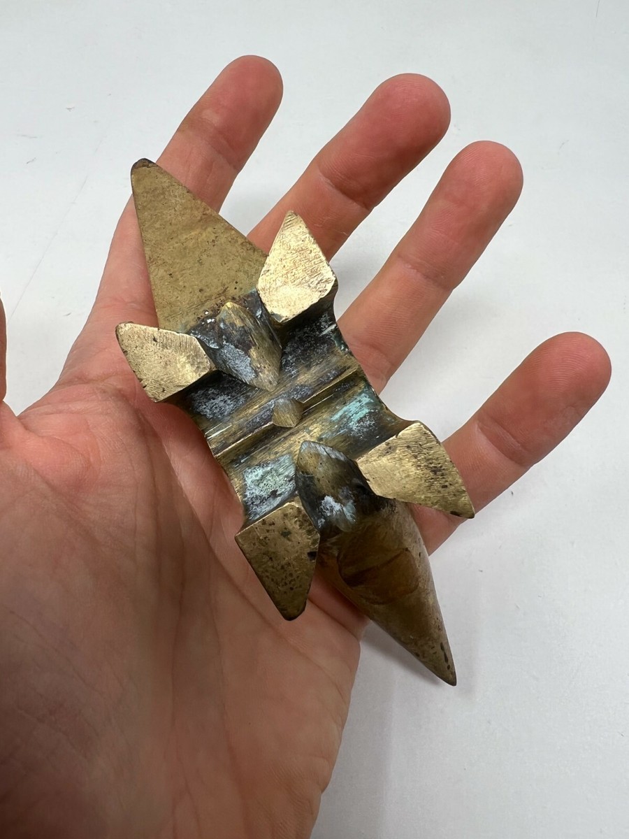 Enclume De Bijoutier En Bronze - Dimensions : 12,8 Cm De Long, 4 Cm De Haut - Occasion - État Comme Sur Photos