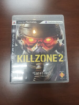 Killzone 2 (Sony PlayStation 3, 2009) PS3 Complete with Case and Manual FPS