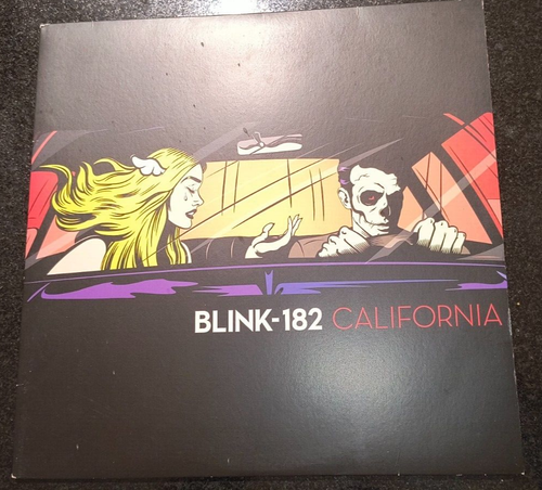 BLINK 182 "CALIFORNIA" 2016 VINYL LP W/ LYRIC INNER