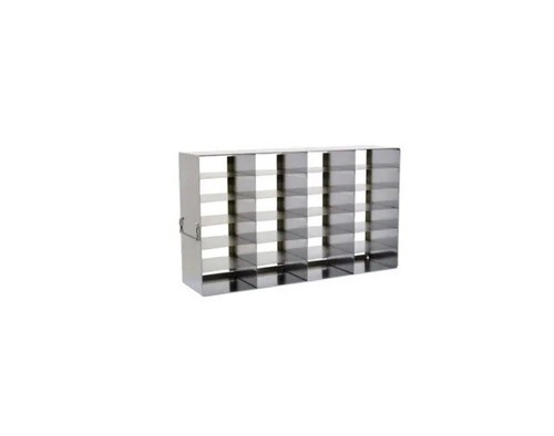 (6/Case) VWR SS Upright Freezer Racks 4x6 for 2” Boxes Side Access ...