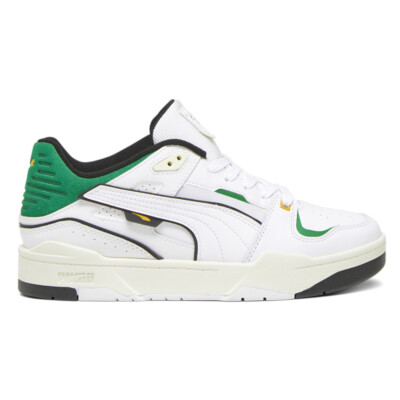 Puma Slipstream Bball Lace Up  Mens White Sneakers Casual Shoes 39326601