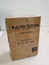 Arksen Cargo Bed Net Elastic Bungee with 10 Hooks 36" x 60" 005-TH-NET Black