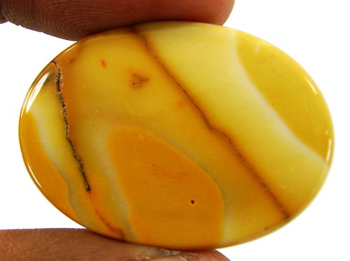 55.25 Ct Natural Mookaite Jasper Loose Gemstone Cabochon Wire Wrap Stone - 62153 - Picture 2 of 5