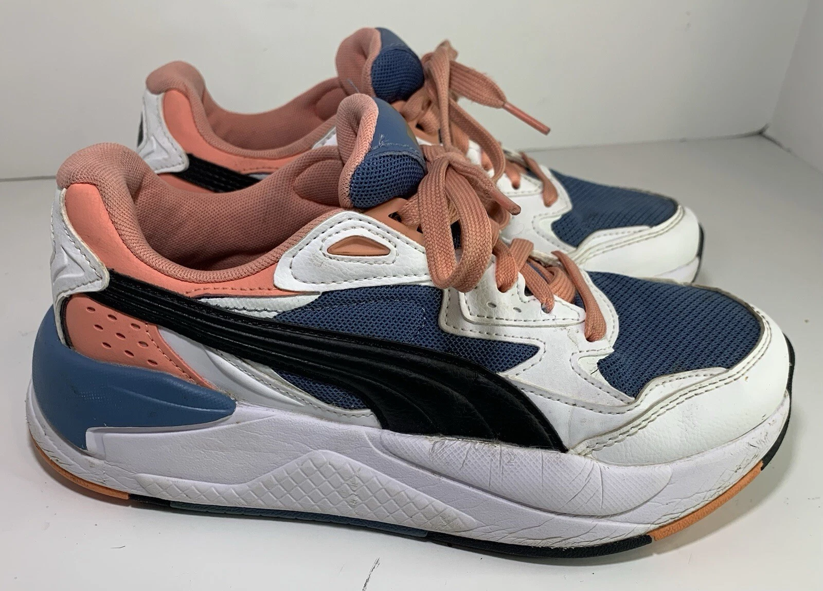 Scarpe casual Puma XRay Speed stringate donna taglia 7 blu sneakers 38706330