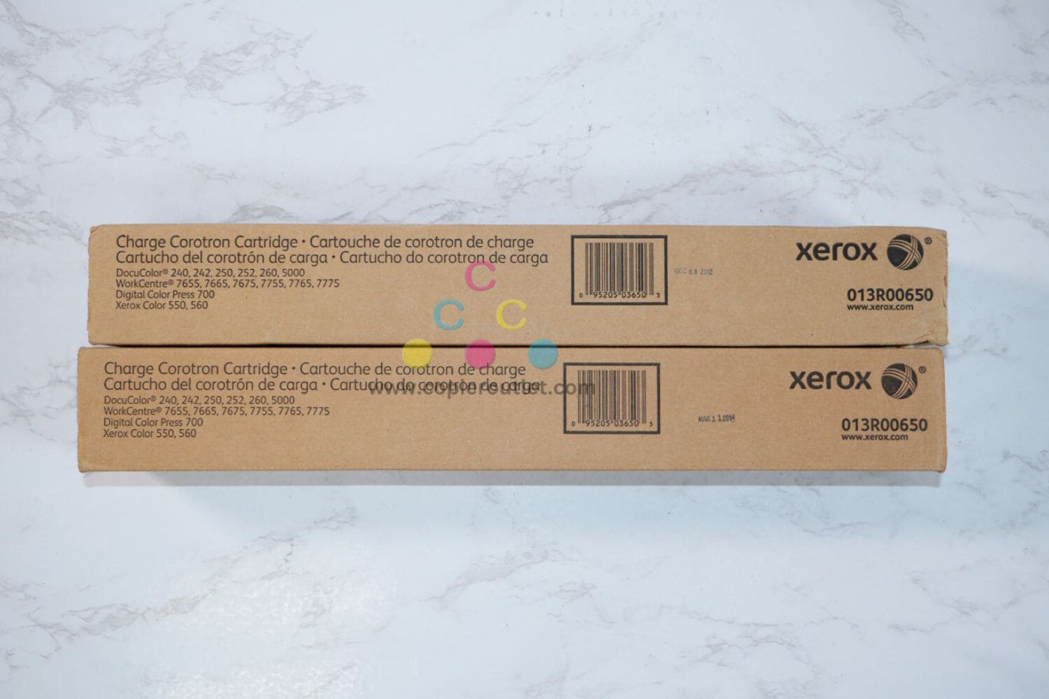 2 OEM Xerox DocuColor 240,242,250,252,260 Charge Corotron/Corona Unit ...